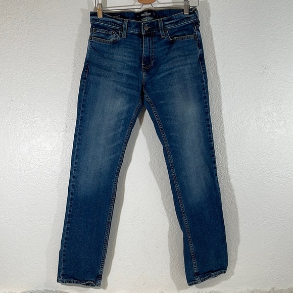 HOLLISTER SLIM STRAIGHT EPIC FLEX With Pockets SIZE 29x32 - Picture 1 of 12
